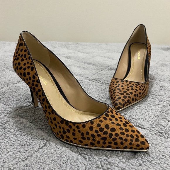 Lord & Taylor leopard print heels - Picture 1 of 16